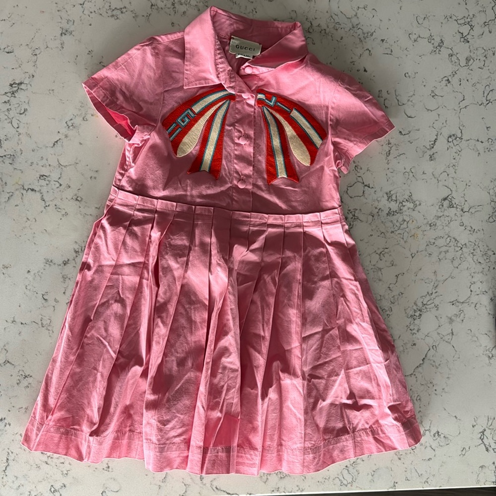 Brand New Toddler’s Gucci Dress! Only worn one time!